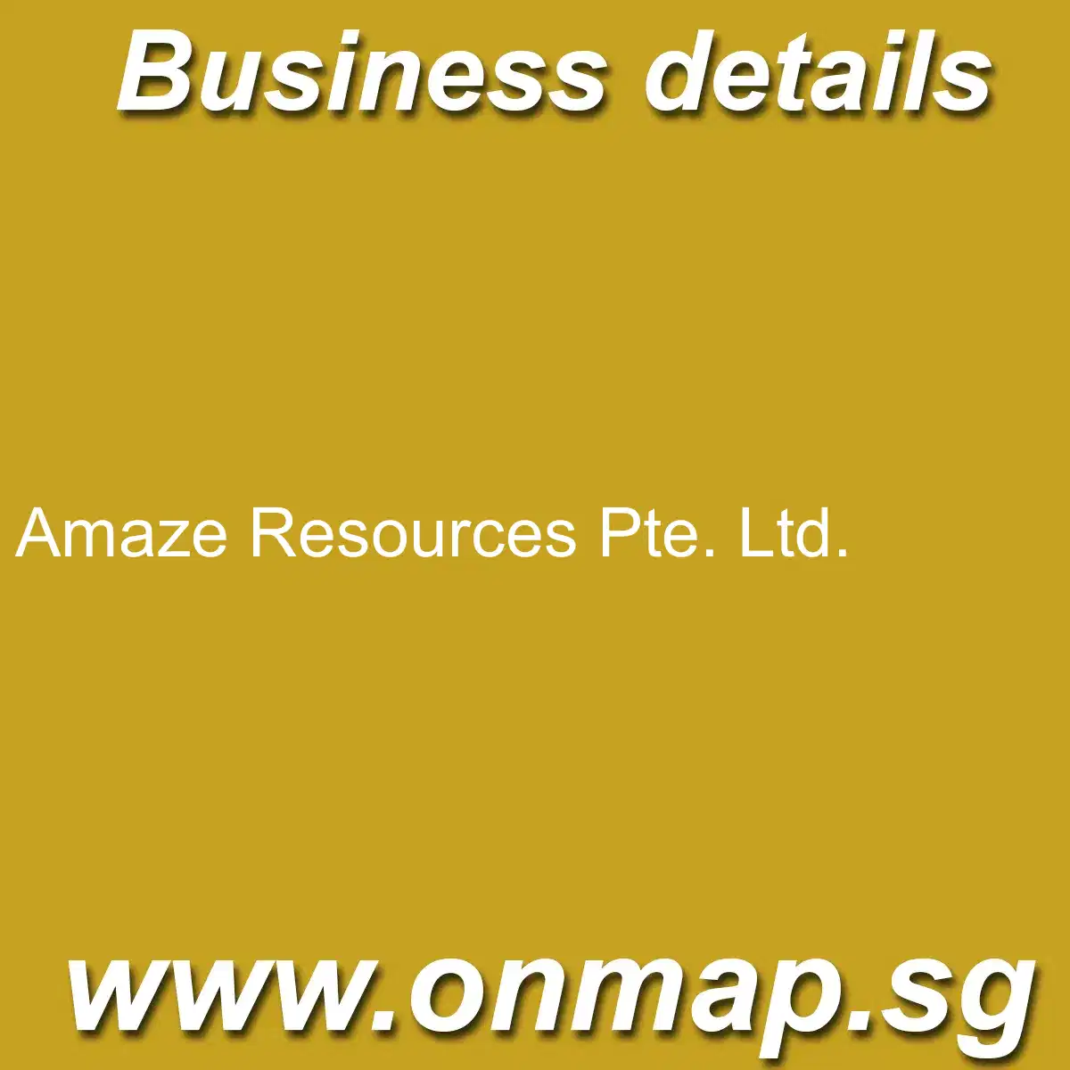Amaze Resources Pte. Ltd.