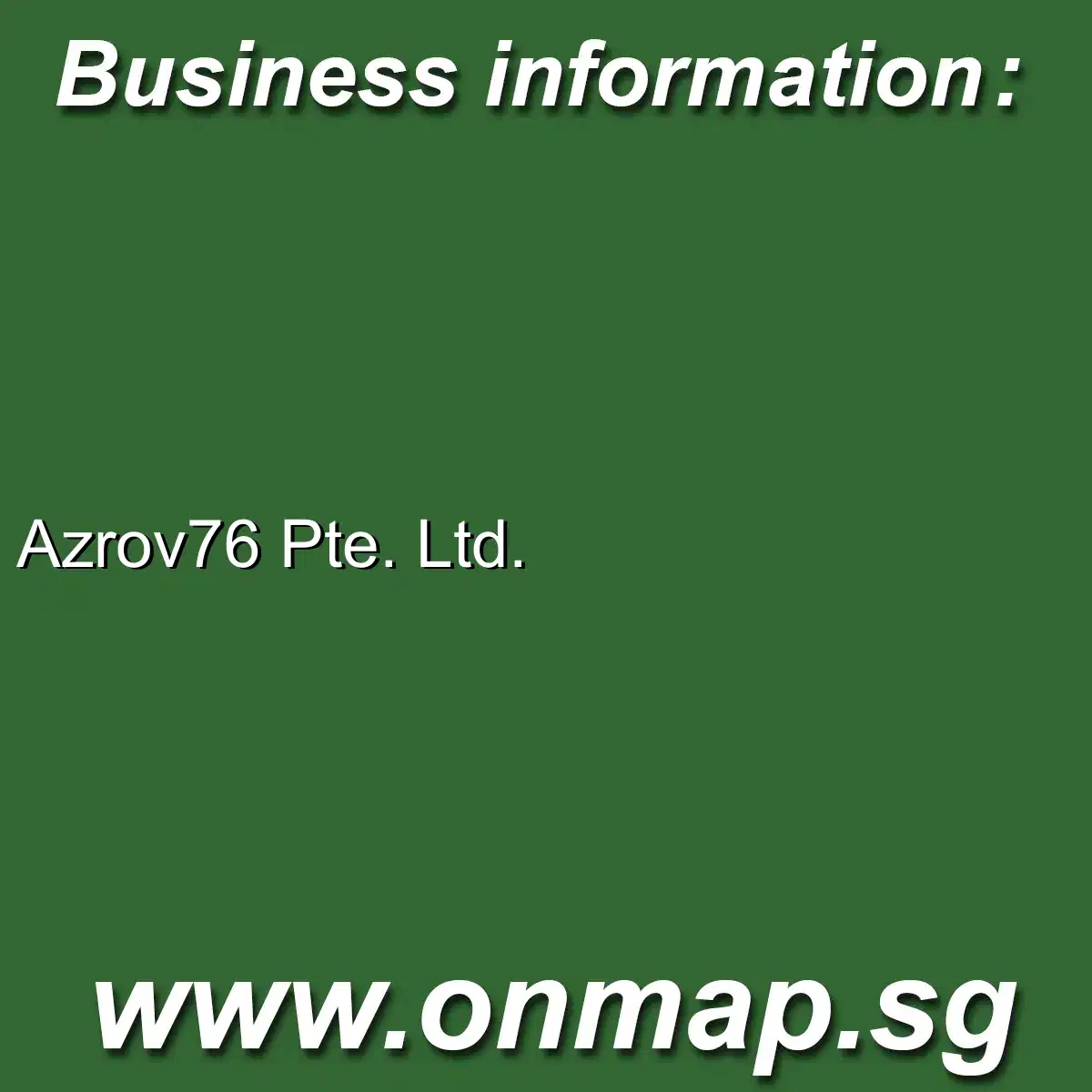 Azrov76 Pte. Ltd.